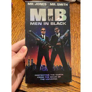 Men In Black VHS, Will Smith and Tommy Lee Jones